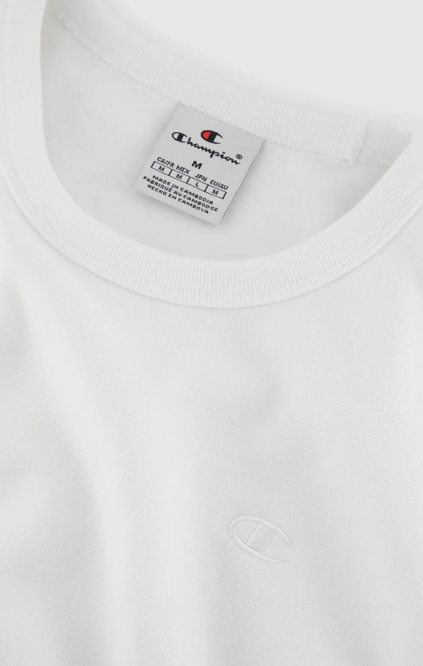 Sweatshirt en molleton avec logo C ton sur ton | Champion France